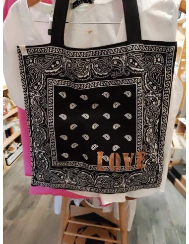 Le tote bag Bandana ou a consommer sur place