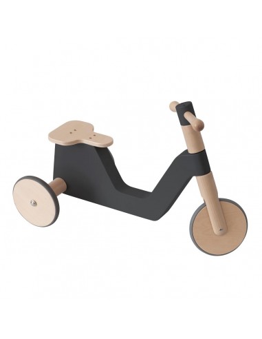 Scooter en Bois - Noir en stock