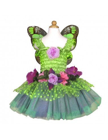 Robe Fairy Blossom - verte (5-6 ans) la colonne vertébrale