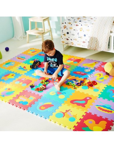 Tapis de jeu avec motif pour enfant les ctes