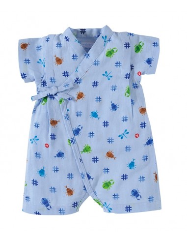 JINBEI BLEU MOTIF INSECTES les muscles