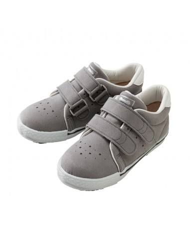 TENNIS GRISES ENFANTS DOUBLE B la chaussure