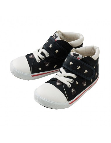 CHAUSSURES MONTANTES ENFANT NOIRES ÉTOILES Economisez 